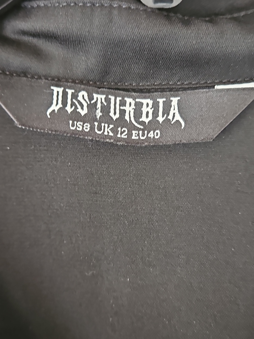 Disturbia Black Snake Dress Size 8 - Picture 5 of 9